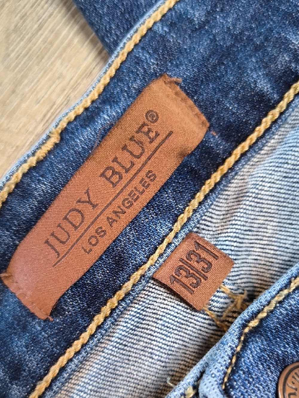 90s Straight Fit w/32" Inseam High Rise👖Judy Blue  Size 31 sac346 - Picture 6 of 9